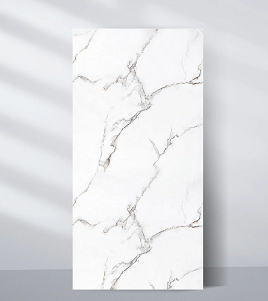 Calacatta Manhattan PVC Marble Sheets Wall Panel - Waterproof 4x8 ft