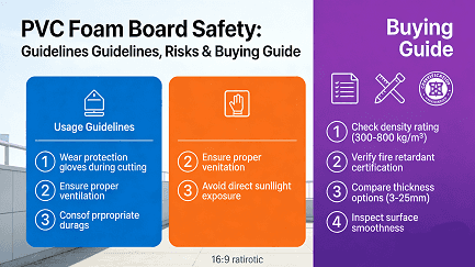PVC Foam Board Safety: Usage Guidelines, Risks & Buying Guide